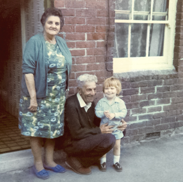William (13) and Violet Carson (20) with Ryan Ford (6)